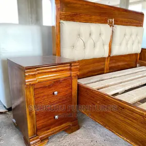 Mninga Mkongo Bedframe and Bedside