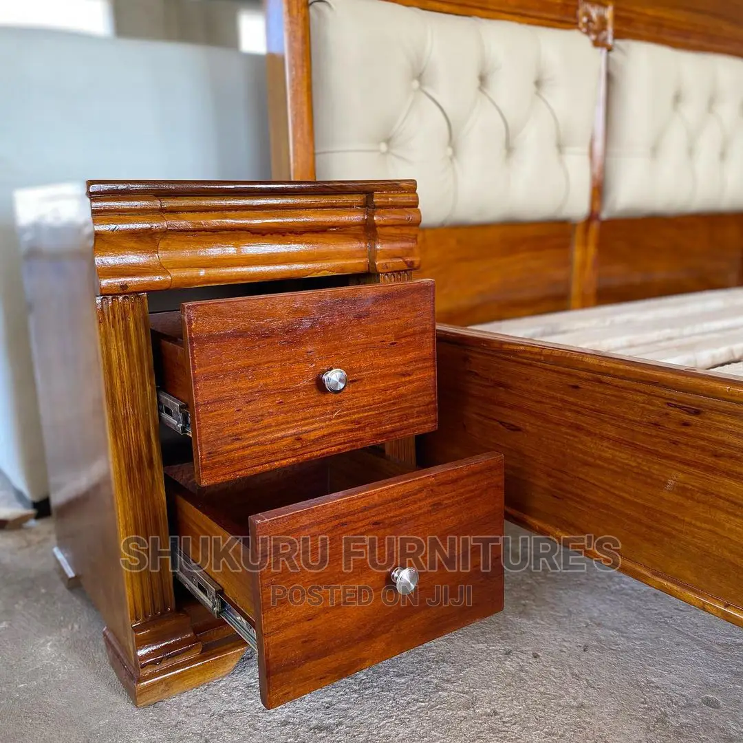 Mninga Mkongo Bedframe and Bedside