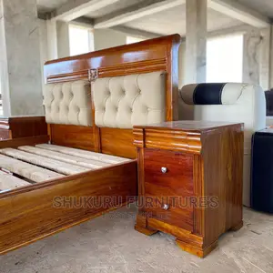 Mninga Mkongo Bedframe and Bedside