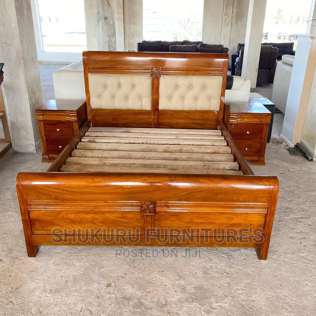 Mninga Mkongo Bedframe and Bedside