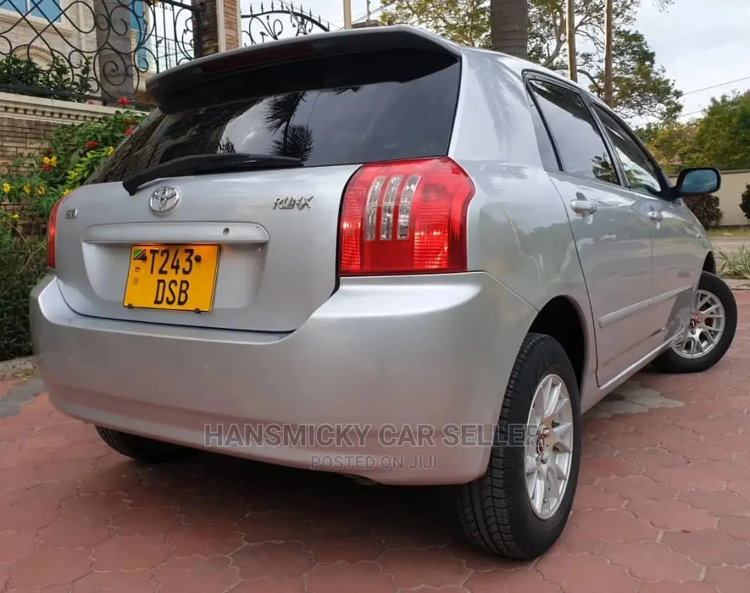 Toyota Allex 2004 Silver
