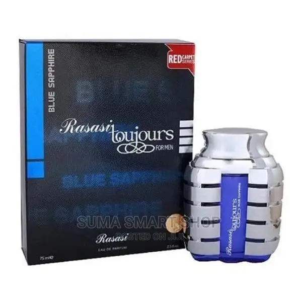 TOUJOURS Blue Sapphire Perfume .