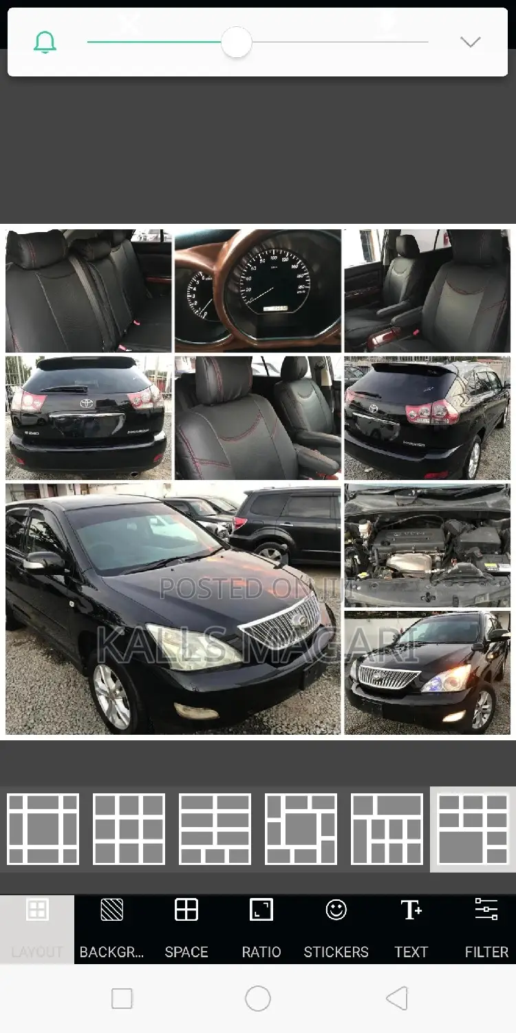 Toyota Harrier 2005 Black