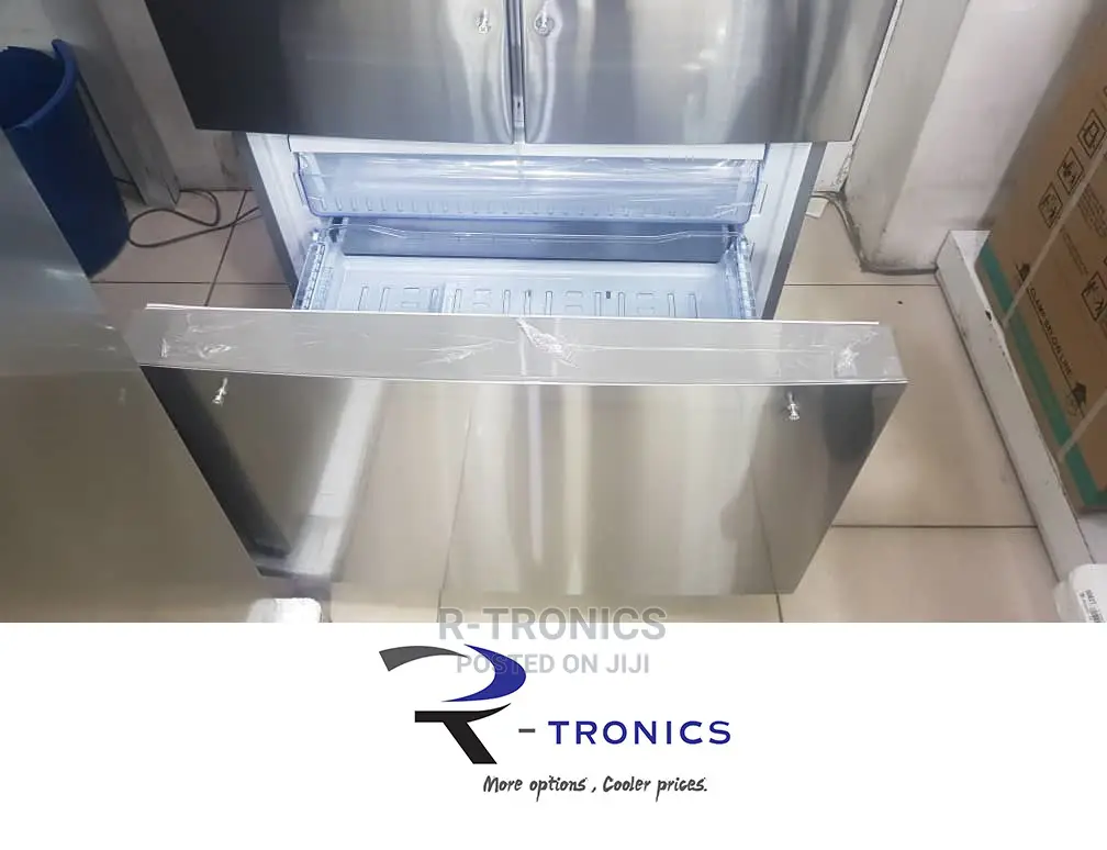 Hisense Silver French Door No Frost Refrigerator 536L