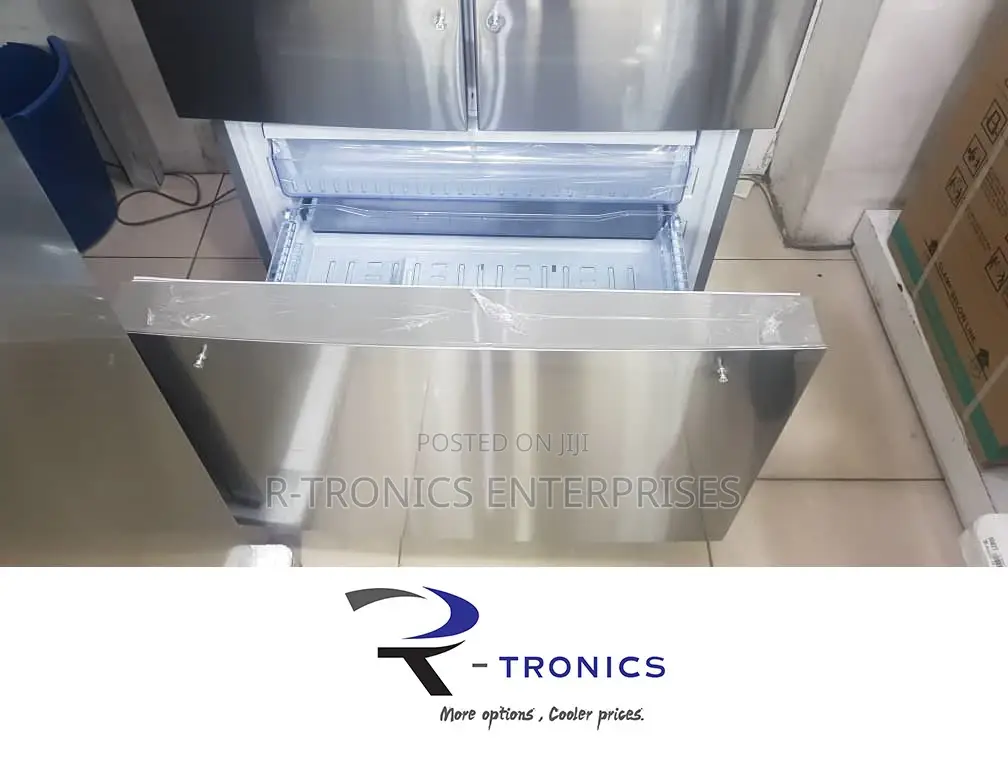 Hisense Silver French Door No Frost Refrigerator 536L