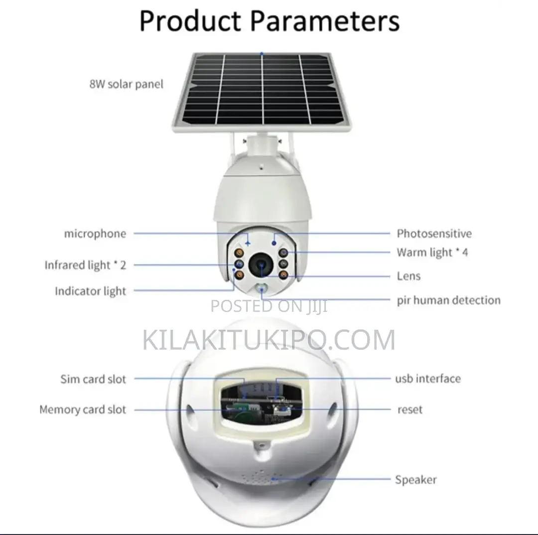 Solar Security Camera System