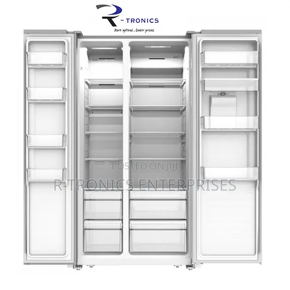 Hisense 514L Multi Door Refrigerator Black