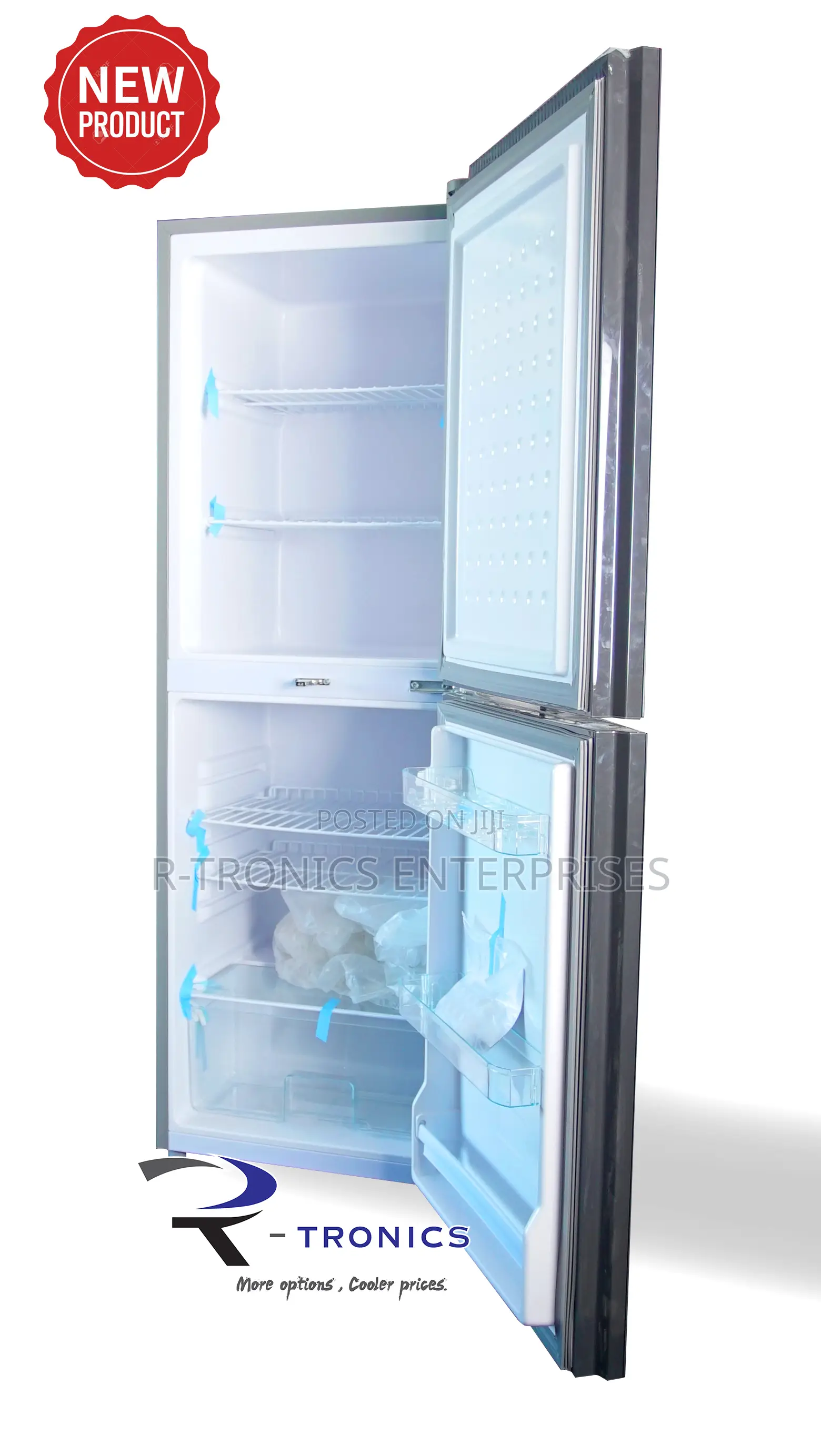Delta Refrigerator Double Door Defrost 269L