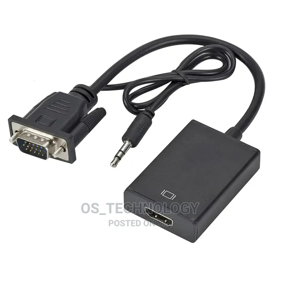 New Original High Quality VGA to HDMI Converter