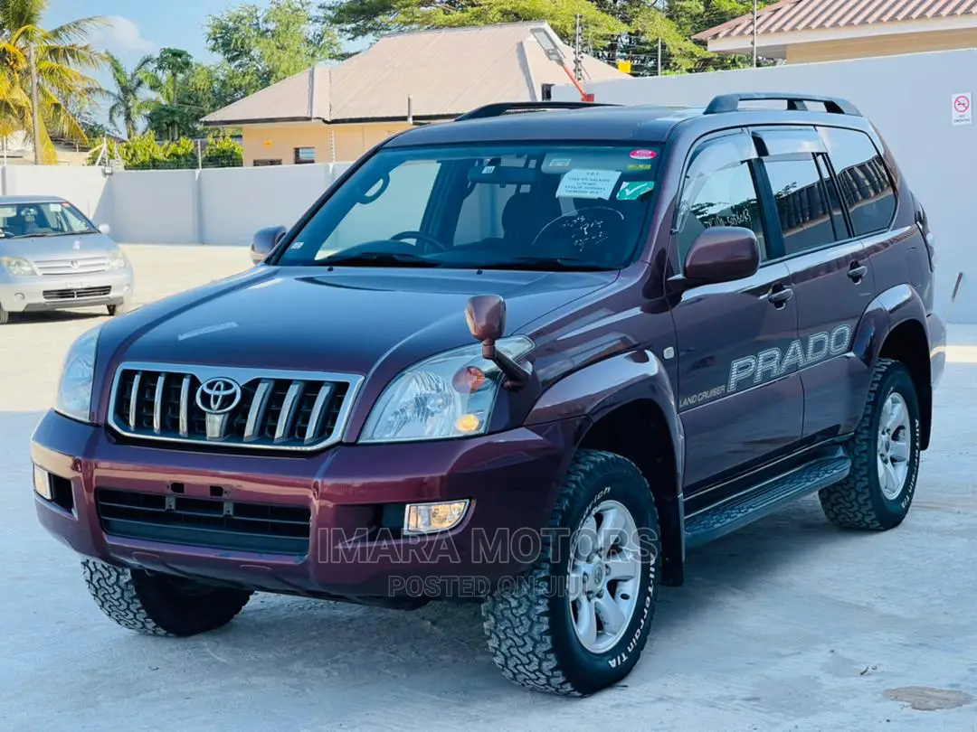 Toyota Land Cruiser Prado 2006 Red