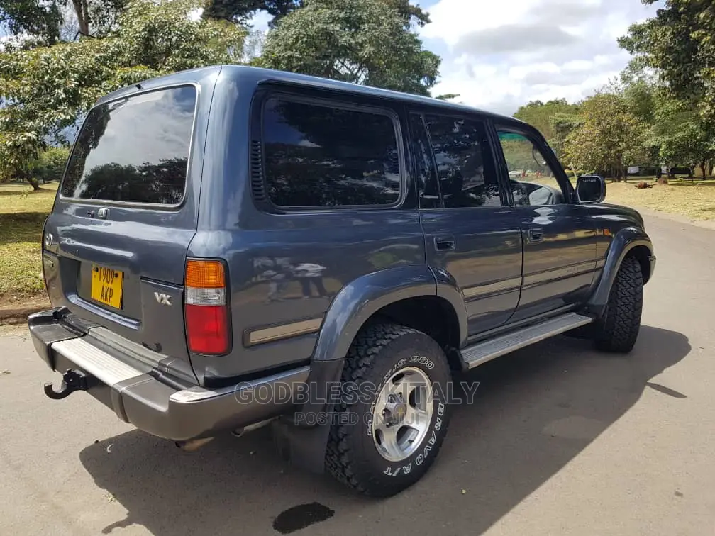 Toyota Land Cruiser 1996 Gray