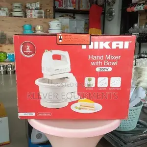Nikai Hand Mixer With Bowl