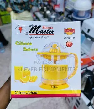 Electro Master Citrus Juicer