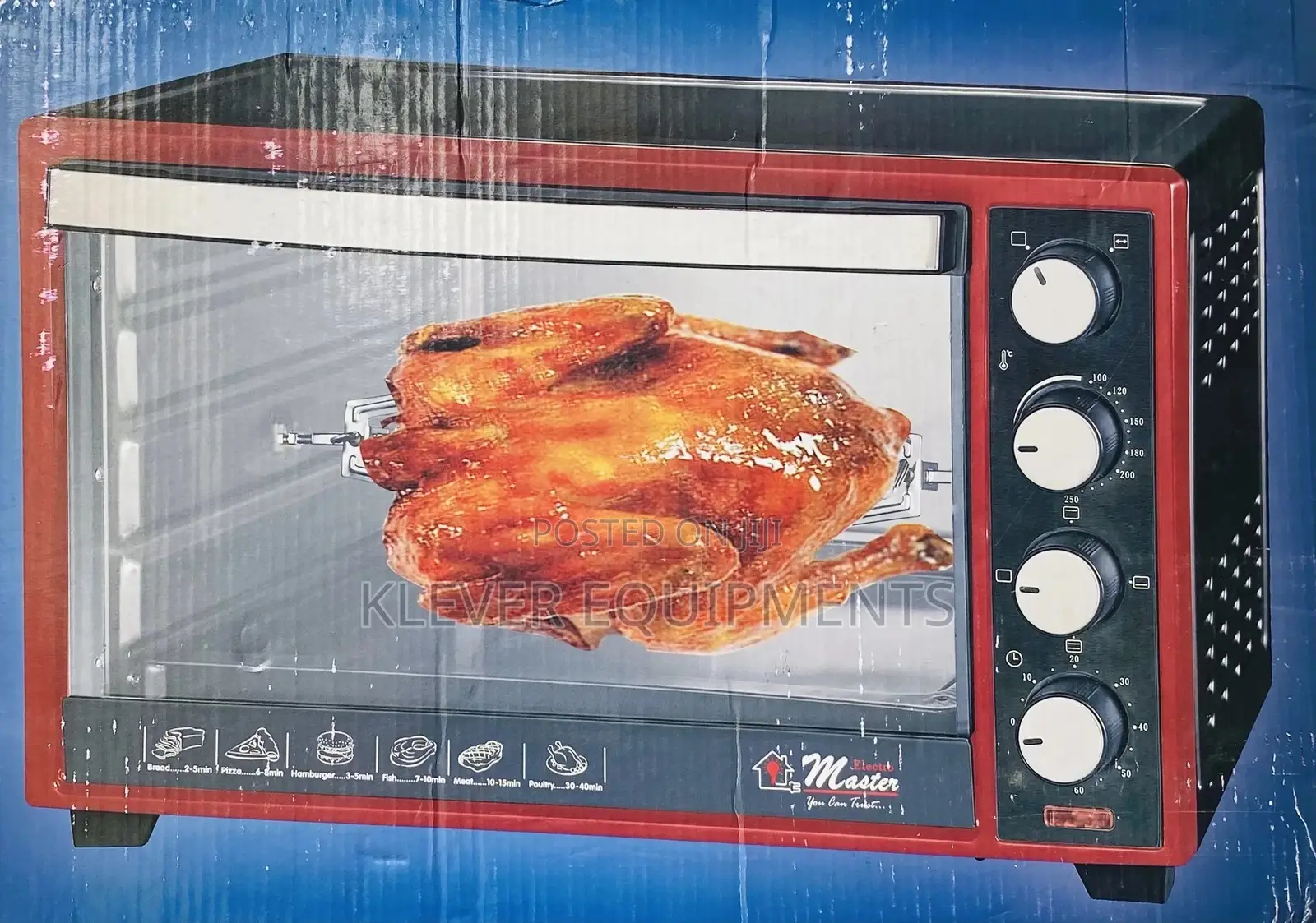 60litres Electro Master Oven