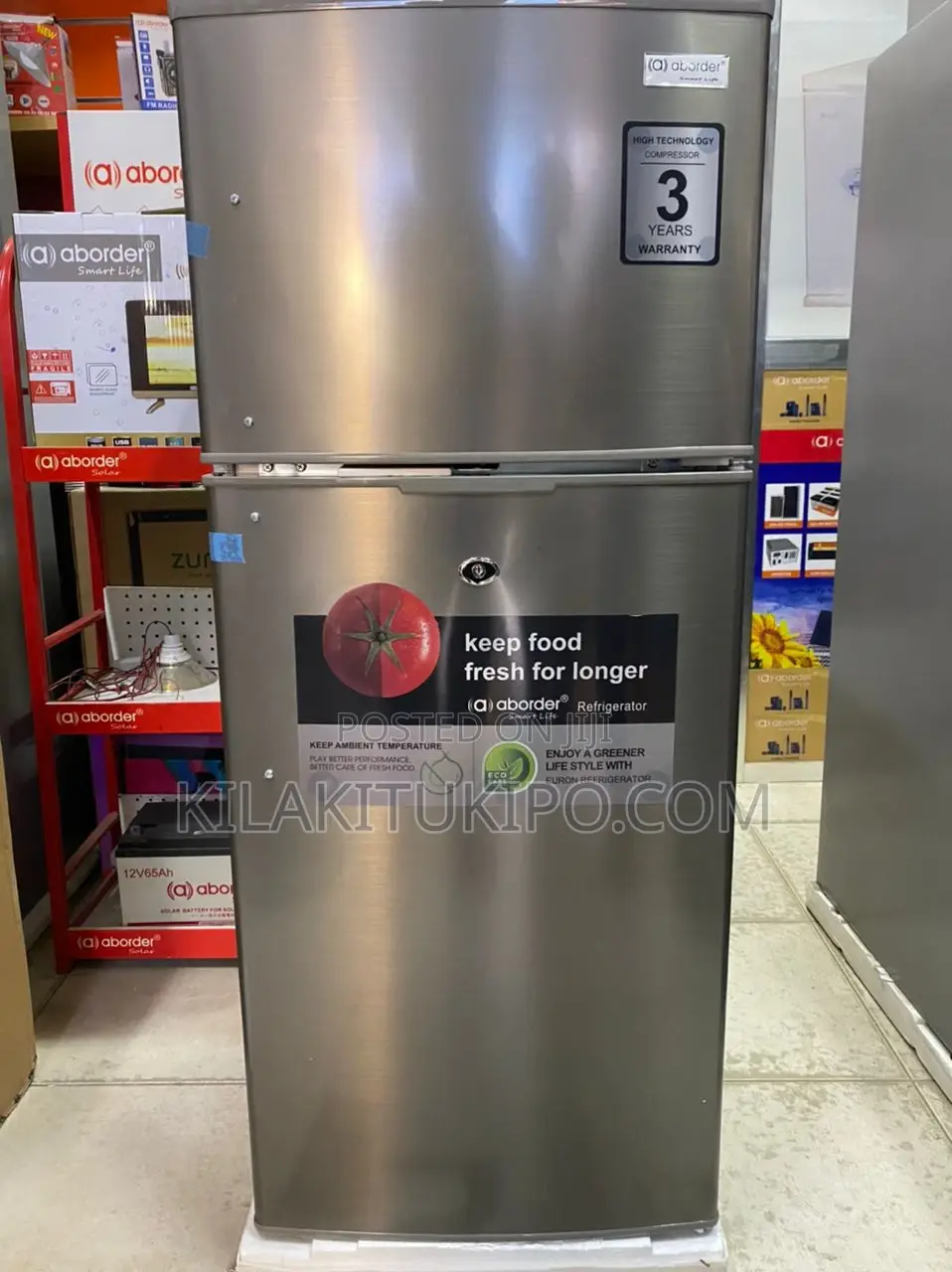 Aborder Fridge Double Doors 145L