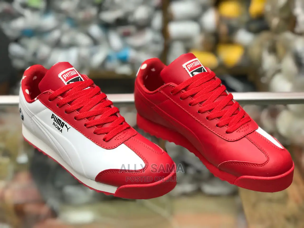 Puma Red Yellow