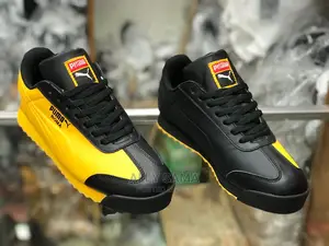 Puma Black Yellow