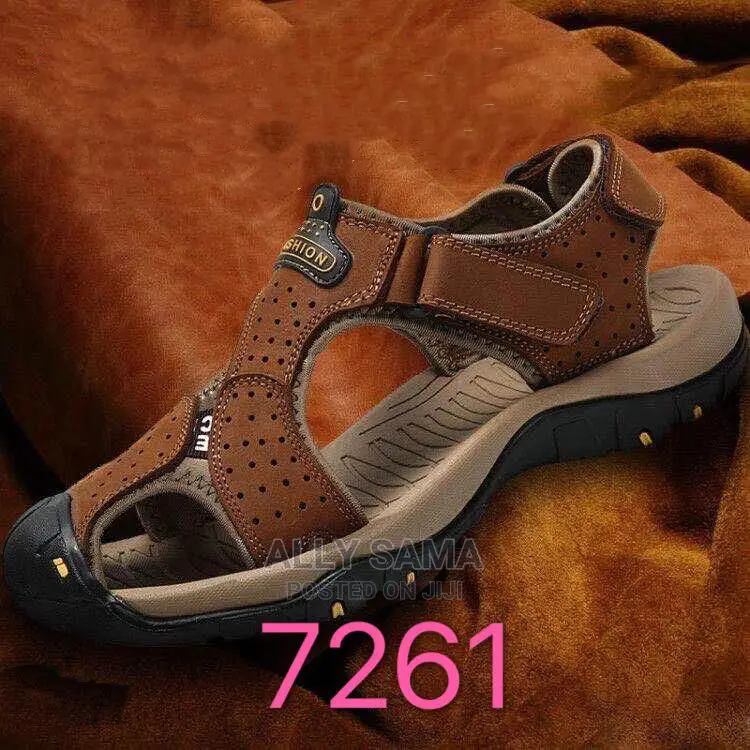 Open Shoes Brown