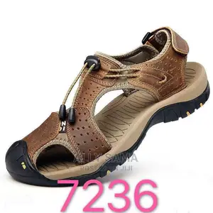 Open Shoes Brown