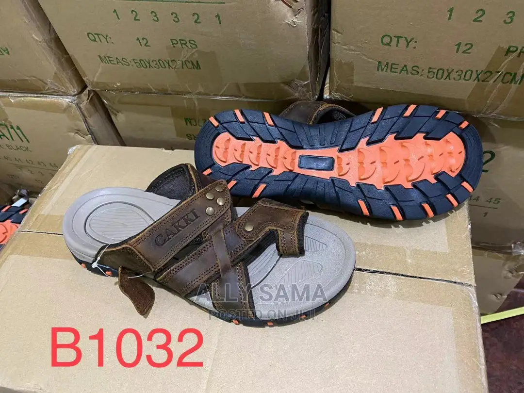 Open Shoes Brown
