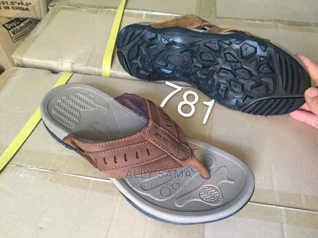 Open Shoes Brown