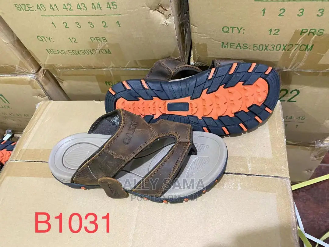 Open Shoes Brown