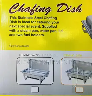 Food Chafing Dish Double