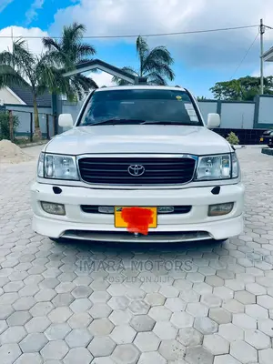 Toyota Land Cruiser 2001 White