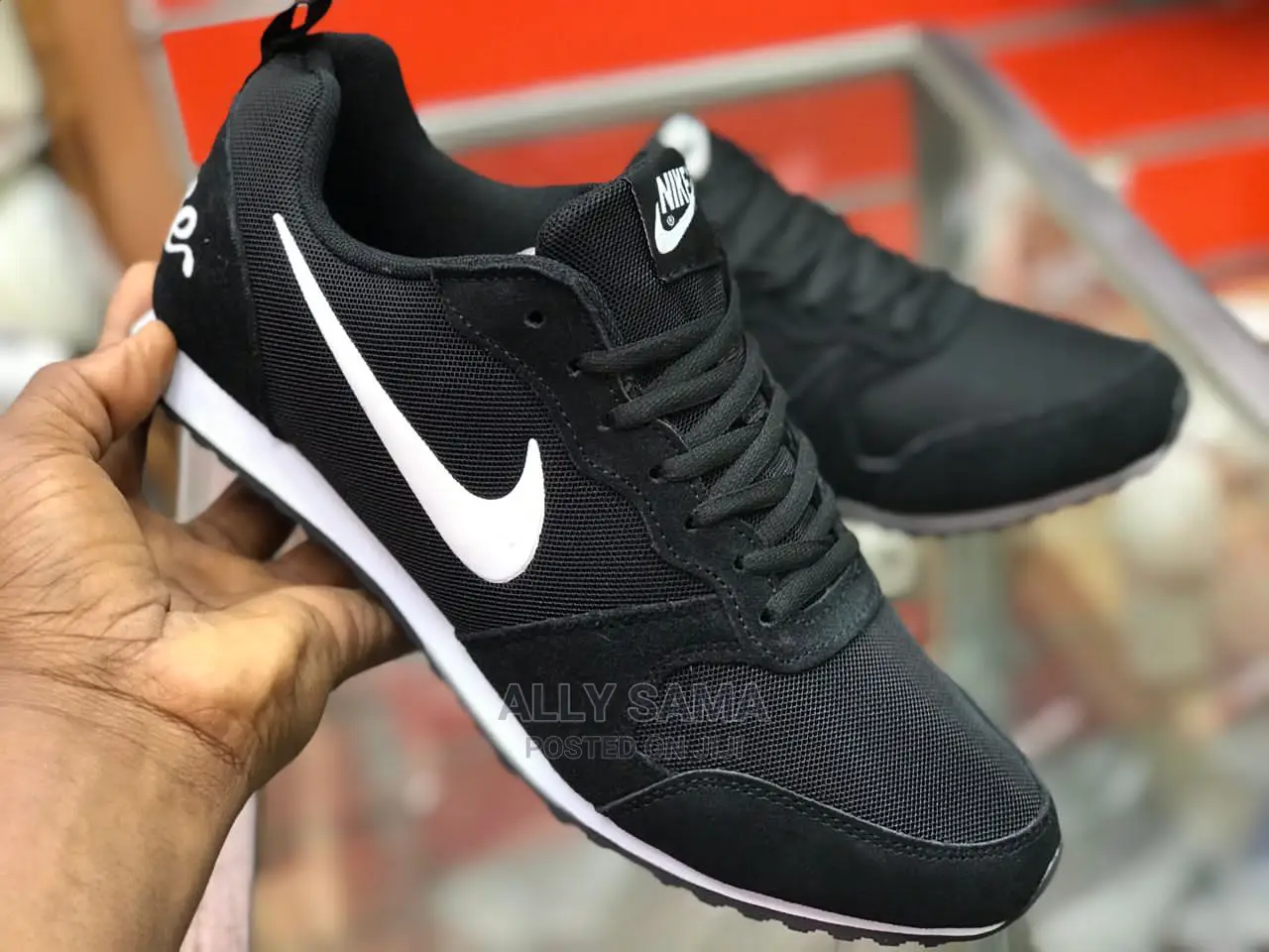 Nike Black White
