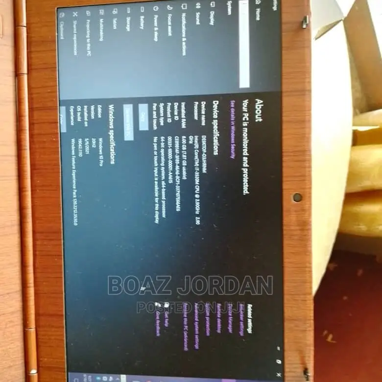 Laptop HP 8GB Intel Core I7 HDD 750GB