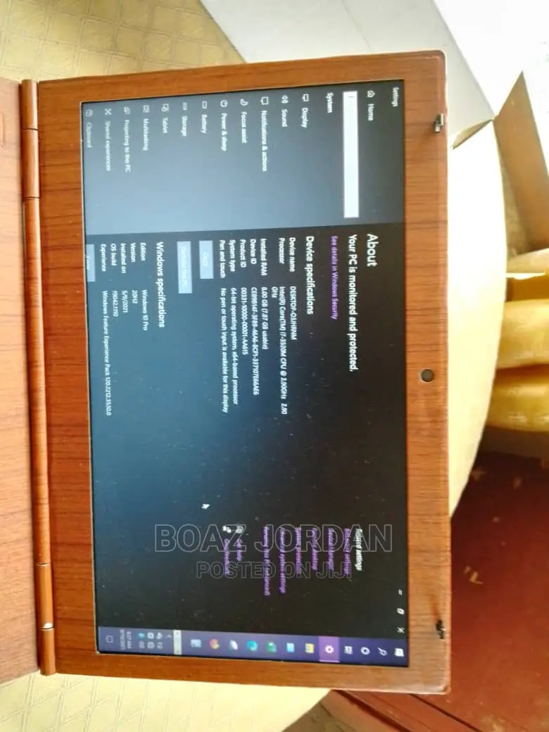 Laptop HP 8GB Intel Core I7 HDD 750GB