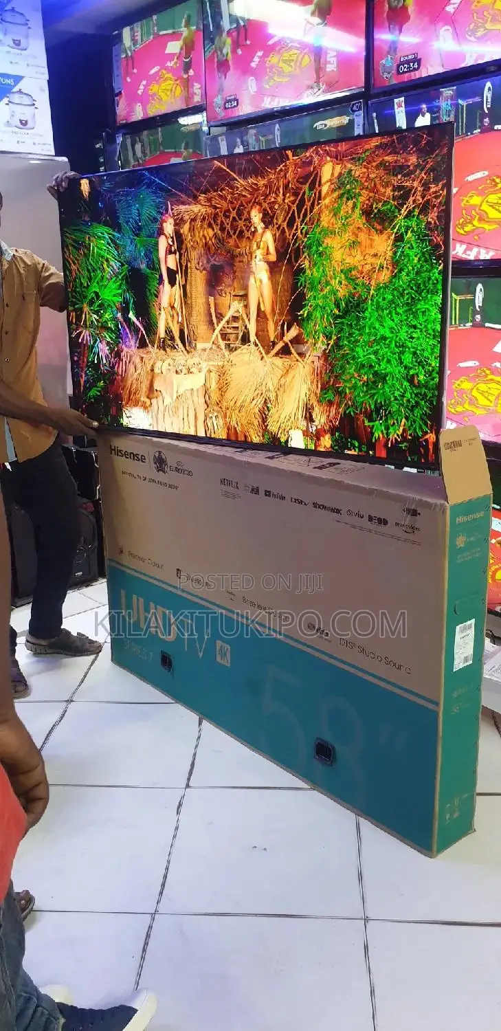 Hisense Smart Uhd 4K Inch 58 Warrant 3yrs