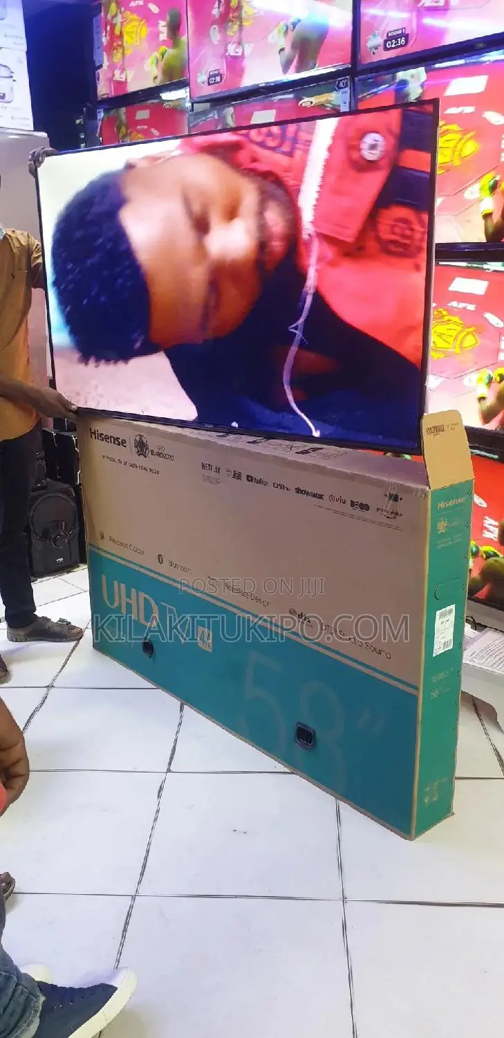 Hisense Smart Uhd 4K Inch 58 Warrant 3yrs