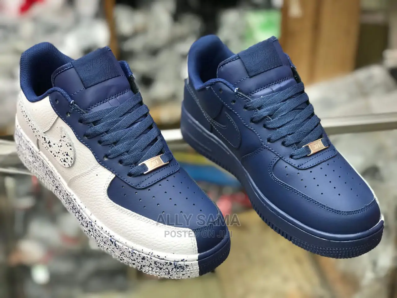 Nike Blue White