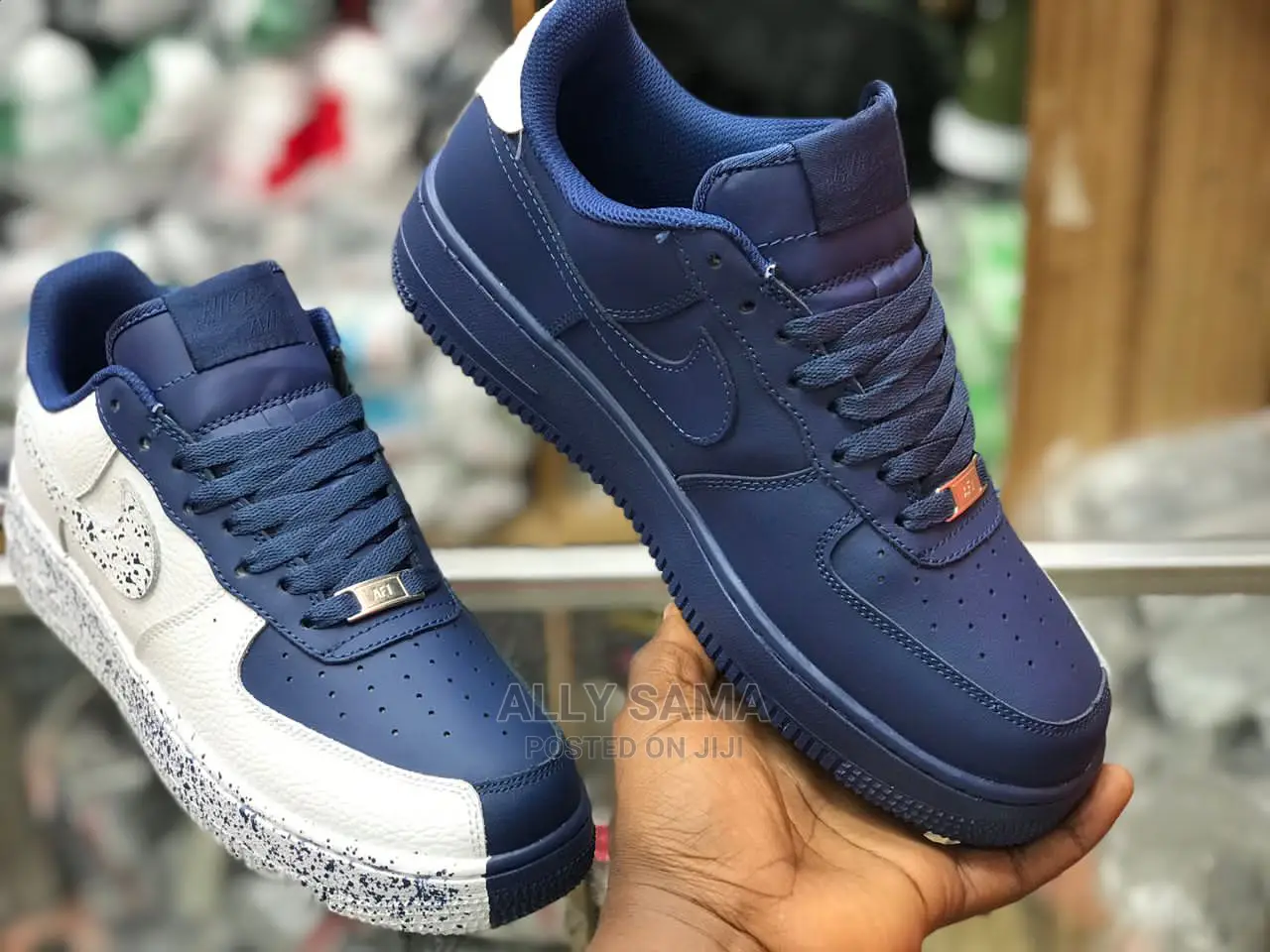 Nike Blue White