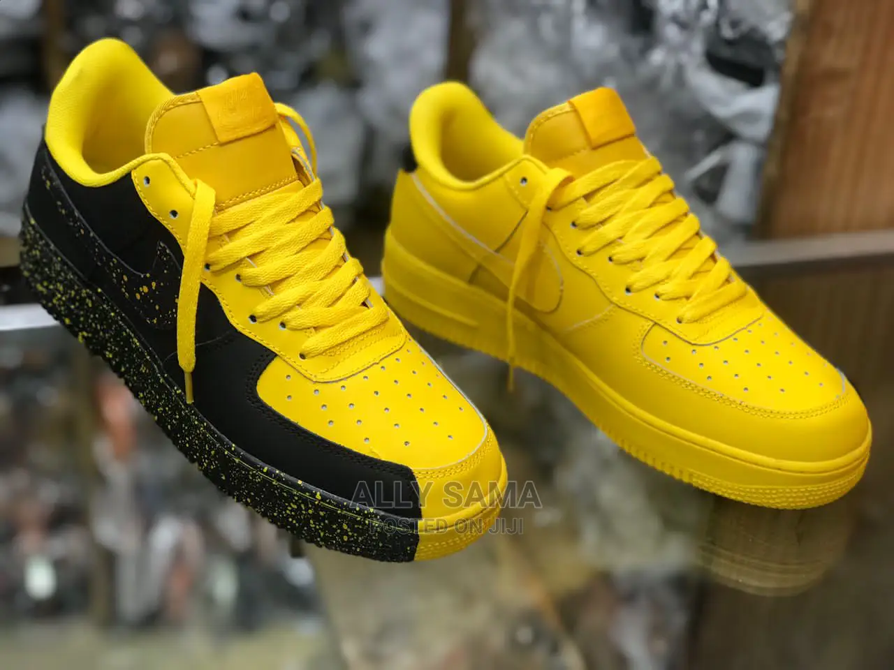 Nike Black Yellow