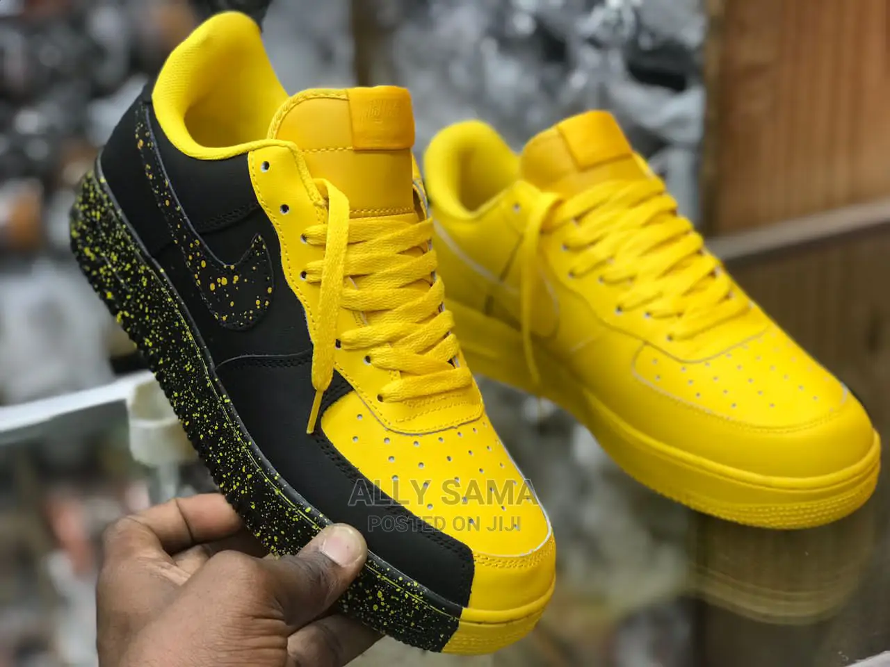 Nike Black Yellow