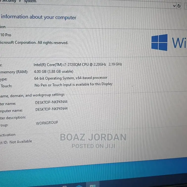 Laptop Dell Latitude E6400 4GB Intel Core I7 HDD 500GB