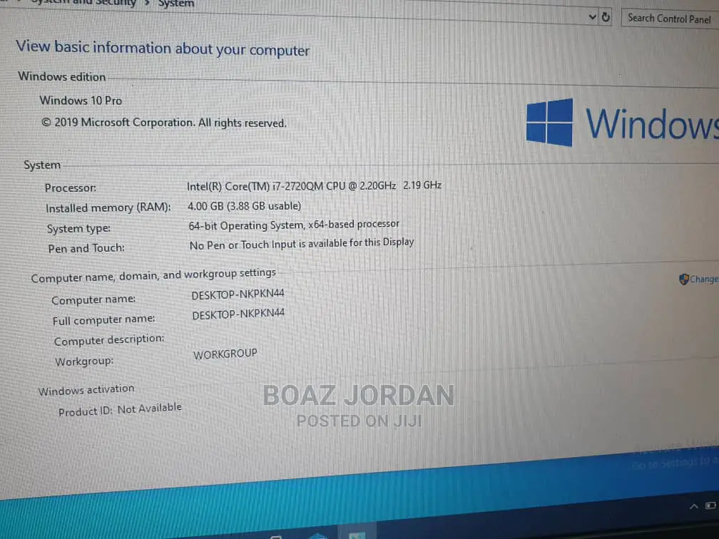 Laptop Dell Latitude E6400 4GB Intel Core I7 HDD 500GB