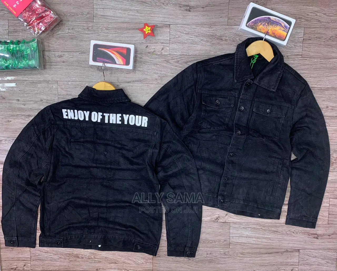 Coats Jeans Black