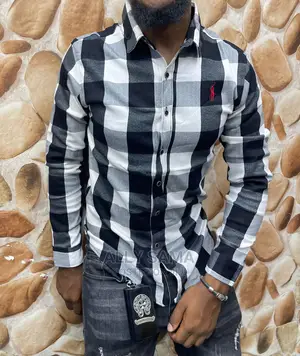Shirt Black White