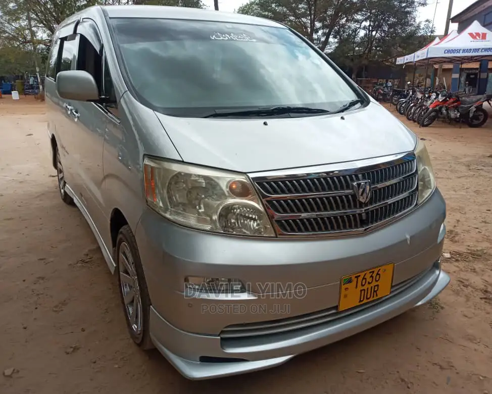 Toyota Alphard 2002 Silver