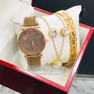 Set of Watch+ Bracelet+ Earrings