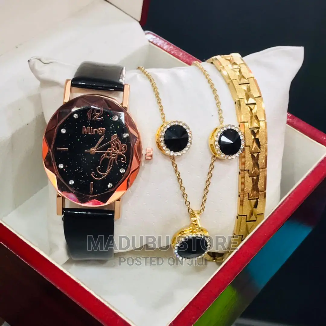 Set of Watch+ Bracelet+ Earrings