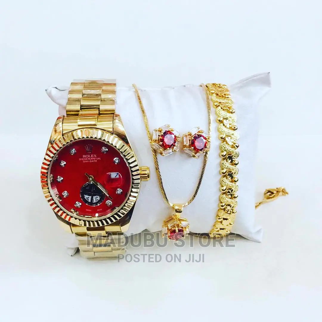 Set of Watch+ Bracelet+ Earrings