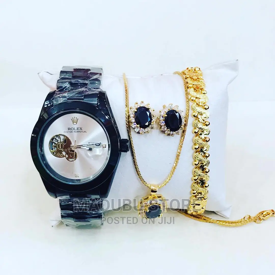 Set of Watch+ Bracelet+ Earrings