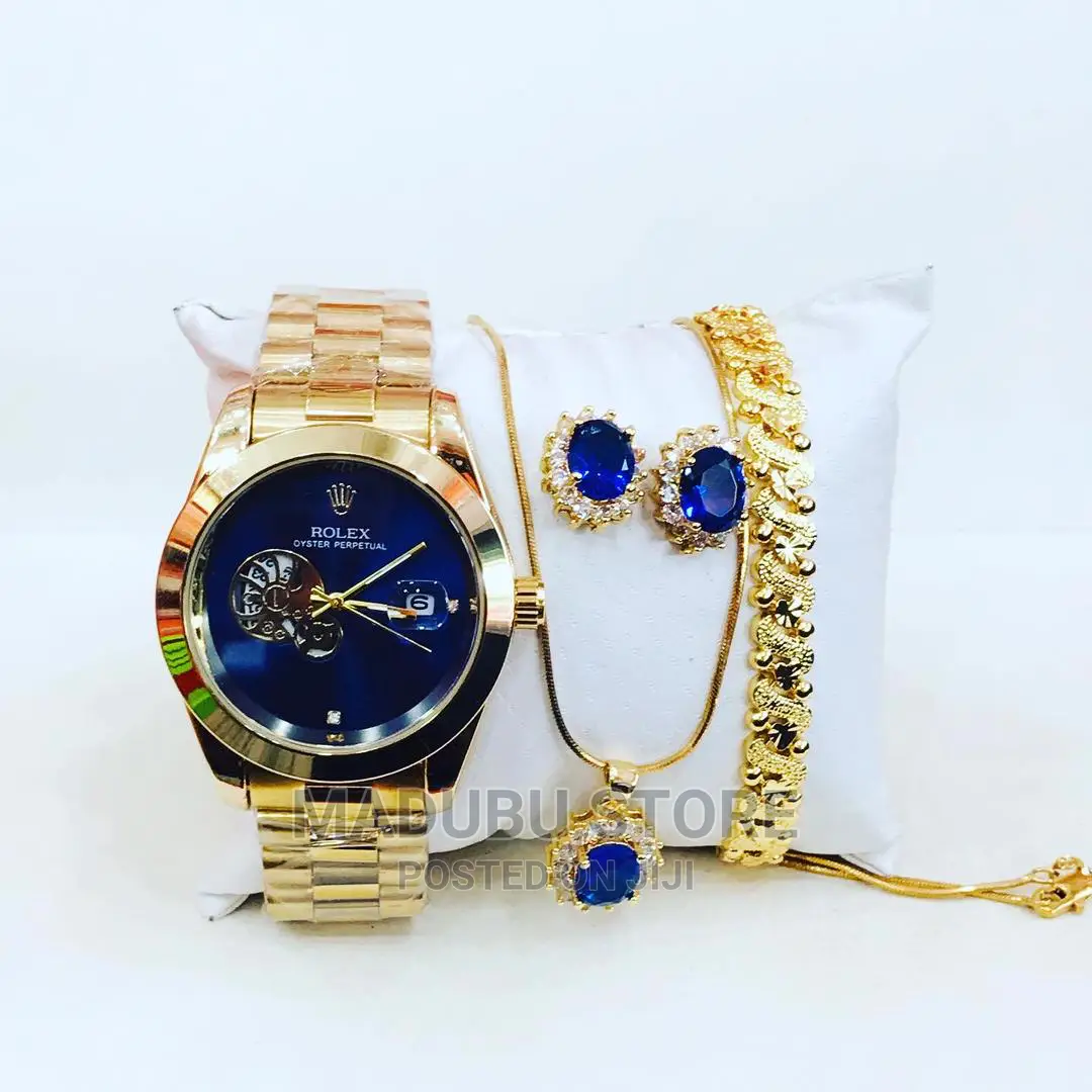 Set of Watch+ Bracelet+ Earrings