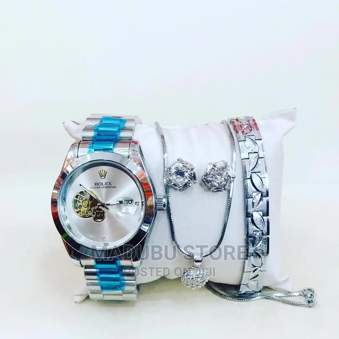 Set of Watch+ Bracelet+ Earrings