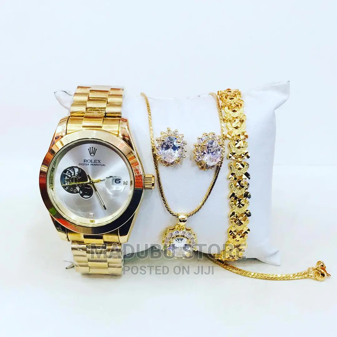Set of Watch+ Bracelet+ Earrings