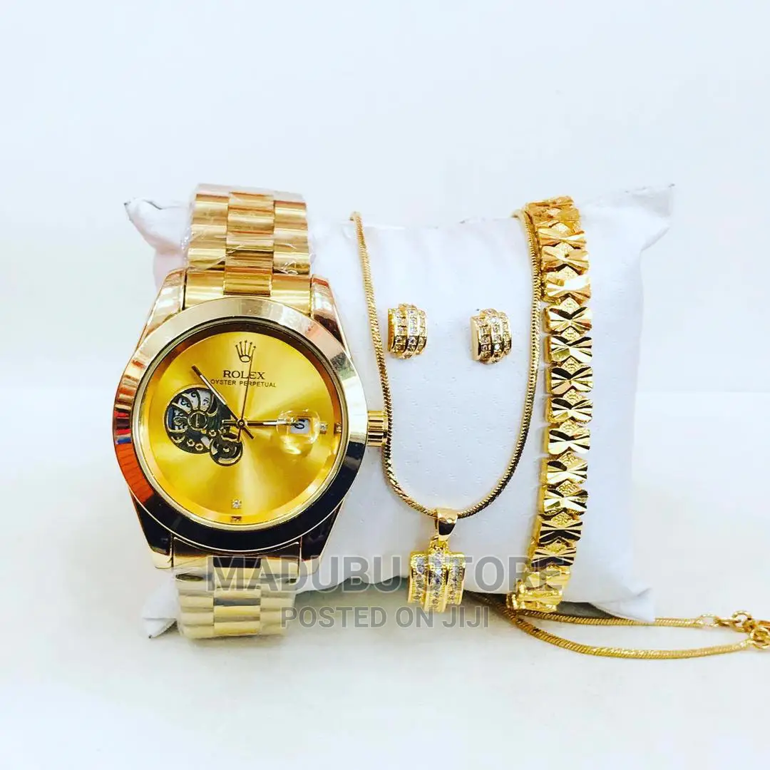 Set of Watch+ Bracelet+ Earrings